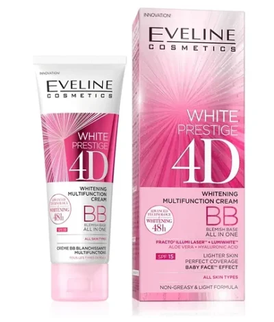 Eveline white Prestige 4D Whitening Multifunction BB Cream