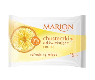 Marion Fruits refreshing wipes 15 pcs