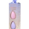 Frosted Snow Sparkle Makeup Sponge Duo