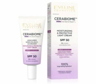 Eveline Cerabiome Moisturizing & protective light cream SPF 50 30ML