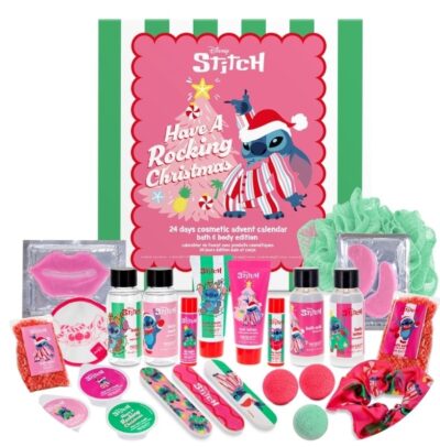 Disney Stitch - 24 Days Bath, Body & Beauty Advent Calendar